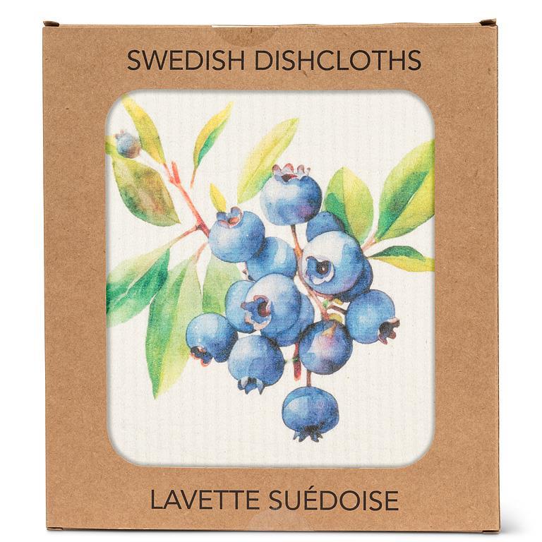 Blueberry Dishcloth 6.75x7.5"L - Image 2