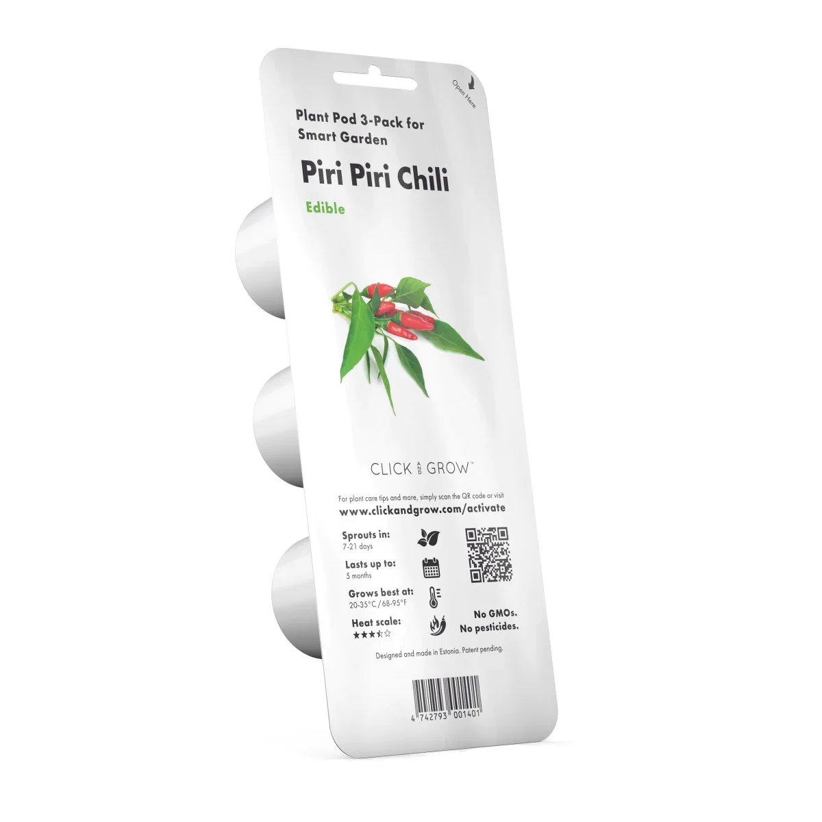 Click & Grow Refill 3-Pack - Piri Piri Chili