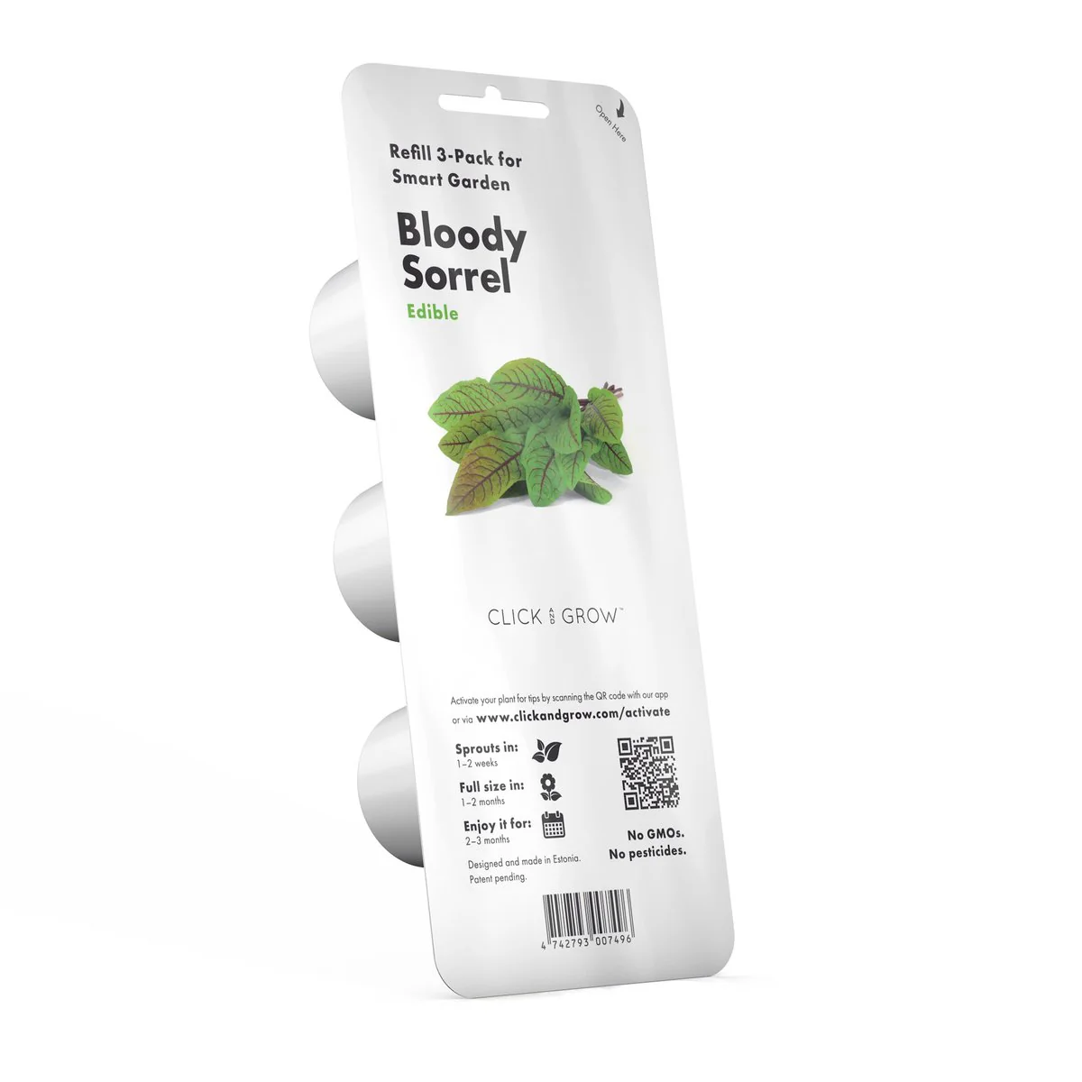 Click & Grow Refill 3-Pack- Bloody Sorrel