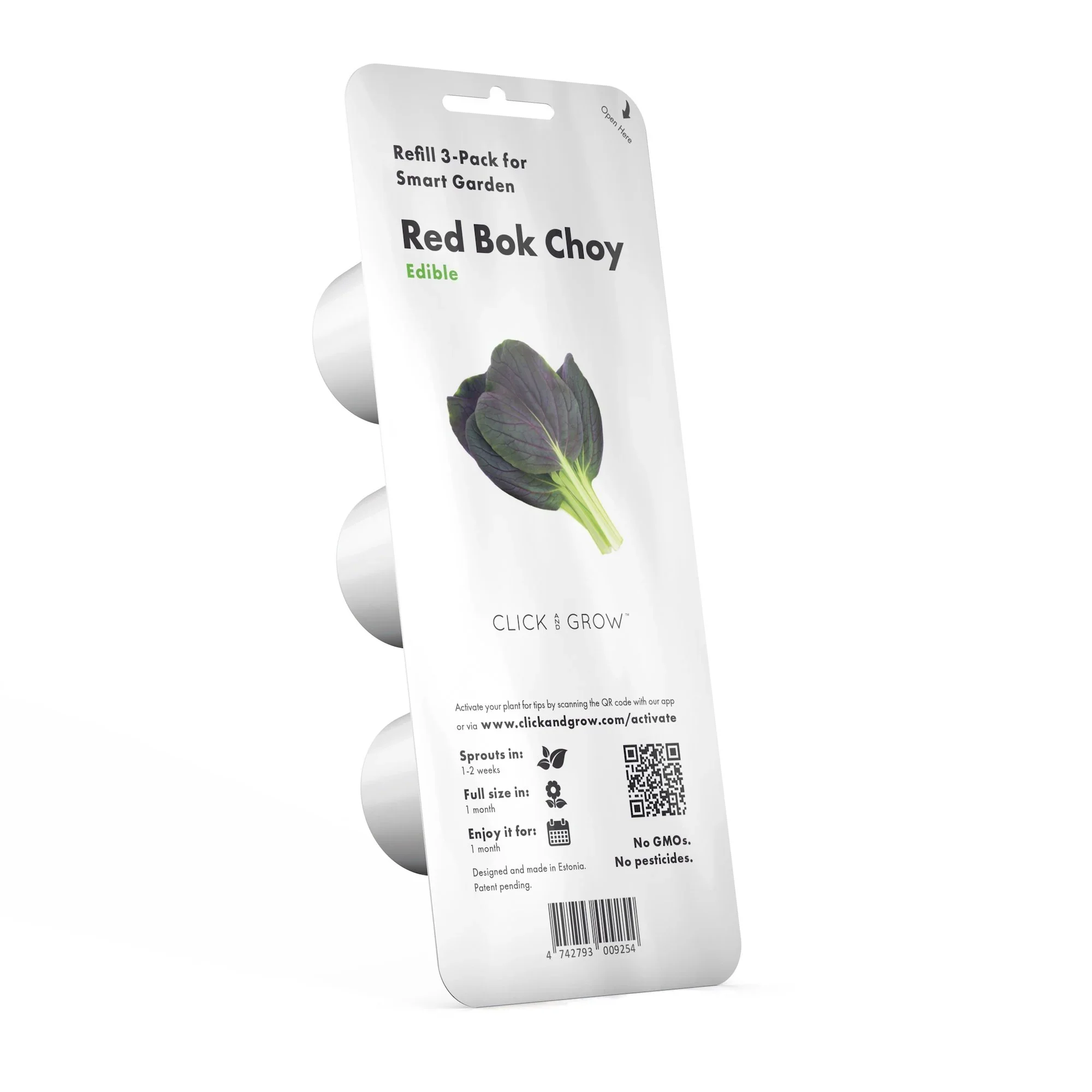 Click & Grow Refill 3-Pack - Red Bok Choy