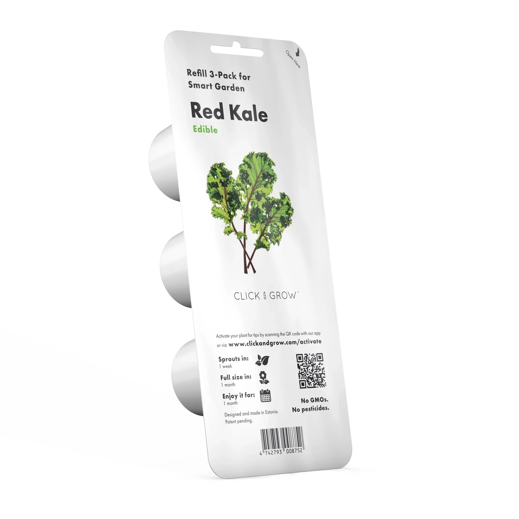 Click & Grow Refill 3-Pack - Red Kale
