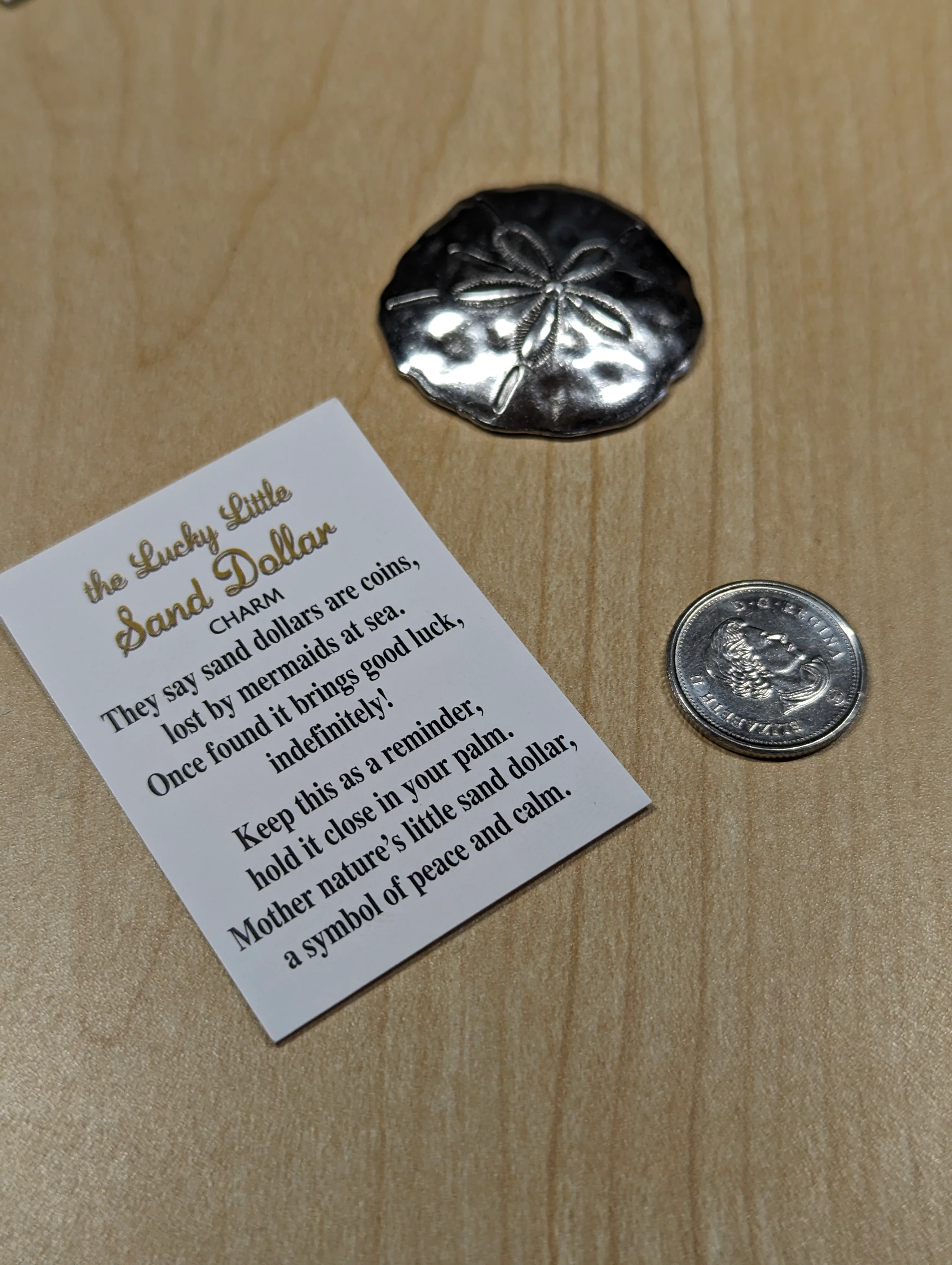 Good Luck Charm - The Lucky Little Sand Dollar - Image 3