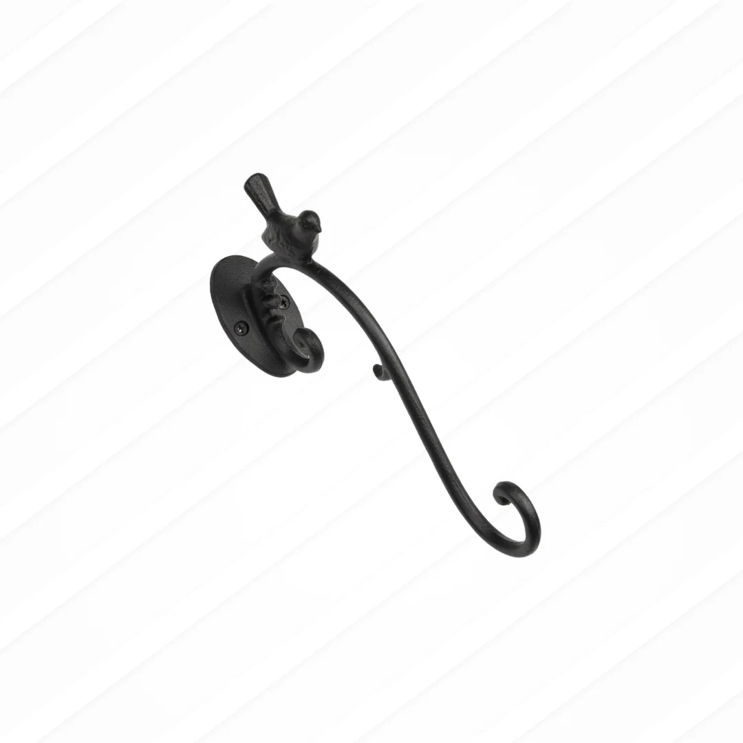 Déco Collection - Iron Hanger with a Bird topper