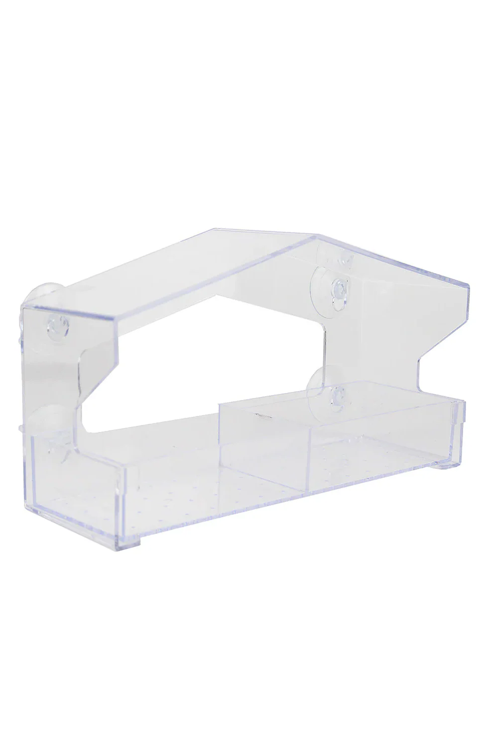 Dual Seed Window Bird Feeder