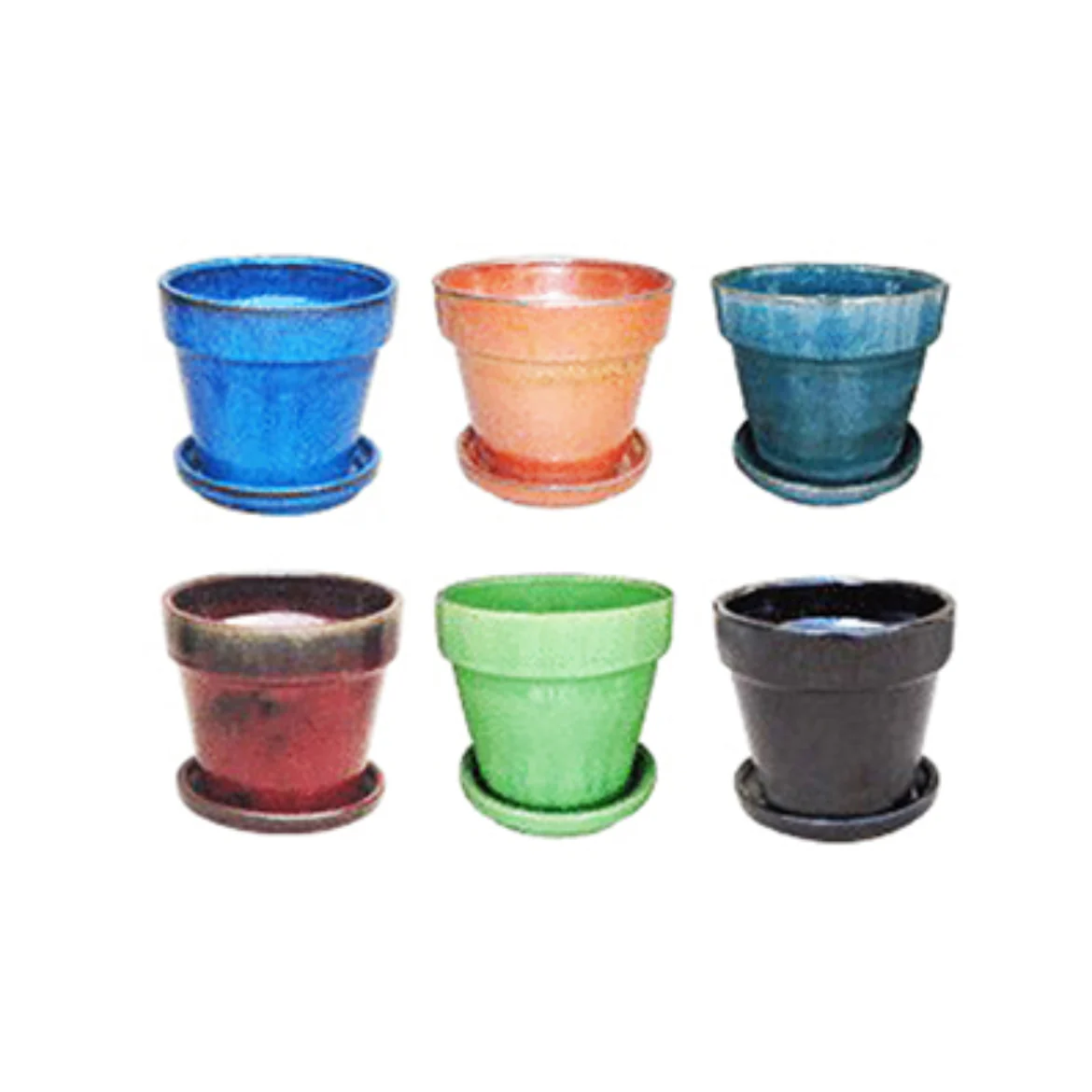 Floral Nested Set 5” - Assorted Colours