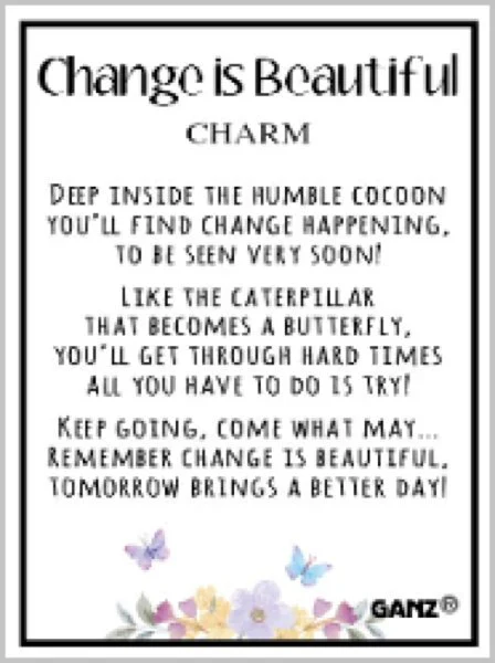 Good Luck Charm - Change is Beautiful - Image 3