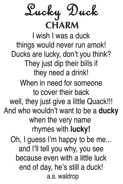 Good Luck Charm - Duck - Image 3