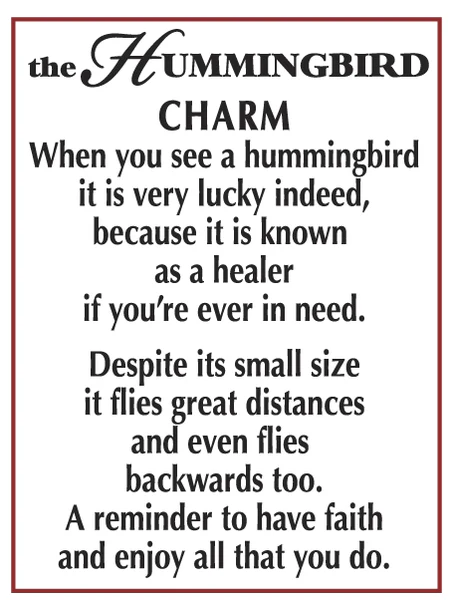 Good Luck Charm - The Hummingbird - Image 2