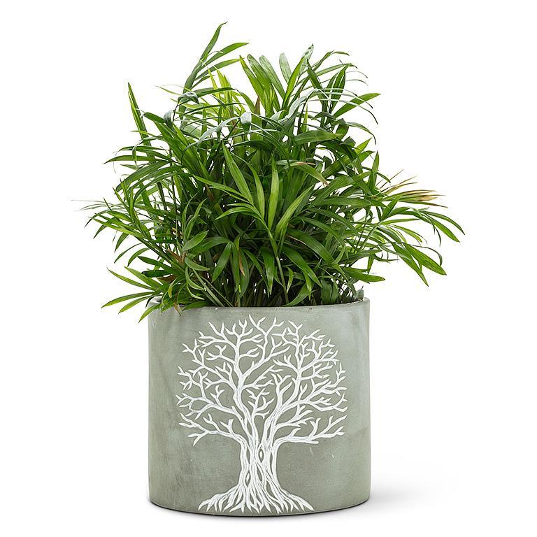 Large Tree of Life Planter 6.5"D - Image 2