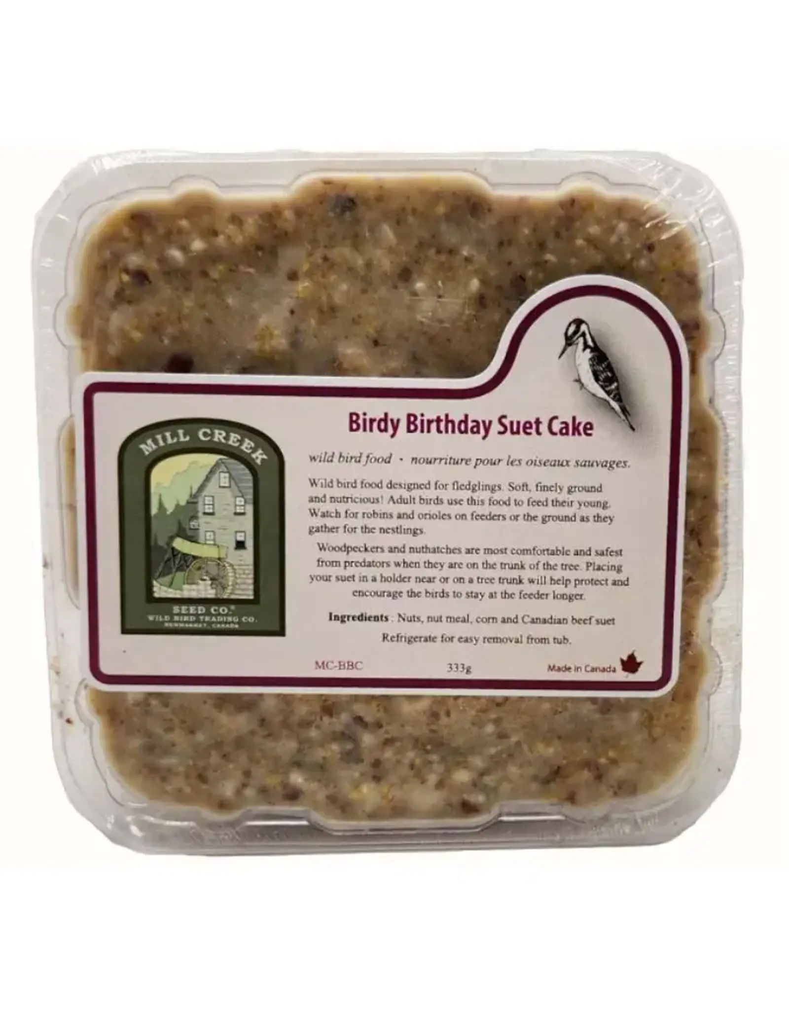 Mill Creek - Birdy Birthday Suet Cake