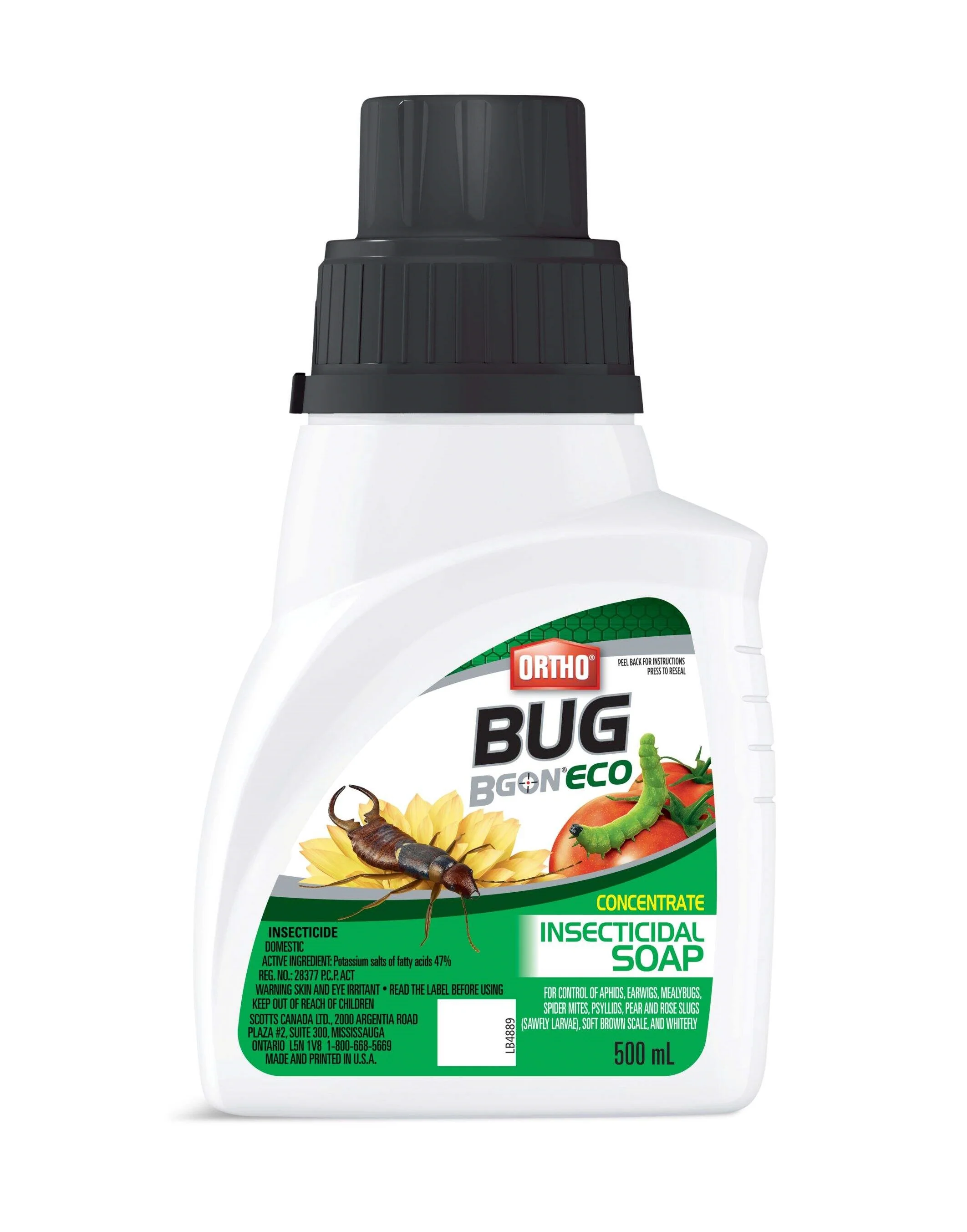ORTHO® BUG B GON® ECO INSECTICIDAL SOAP, 500mL
