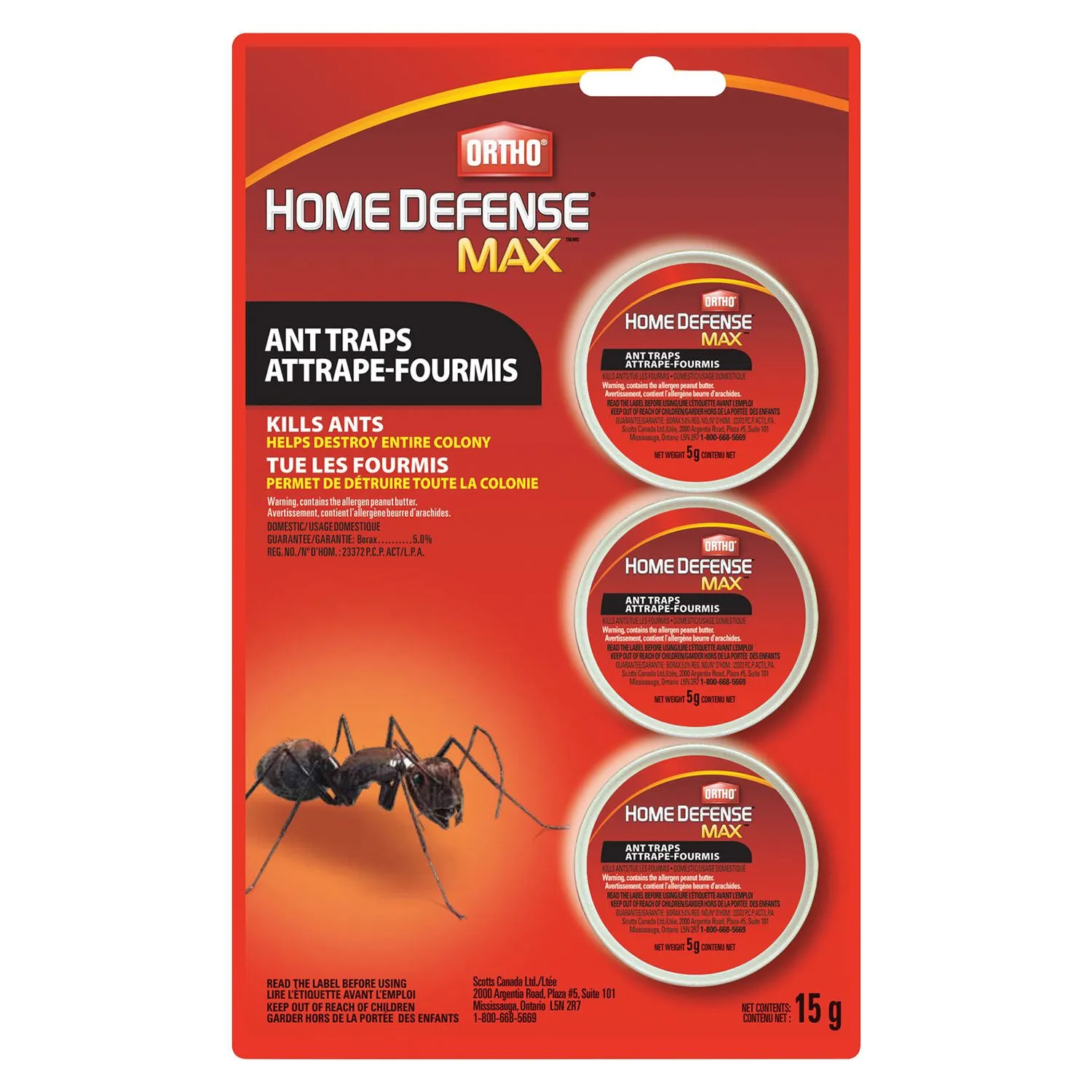 Ortho - Home Defence Max - Ant Traps 15g