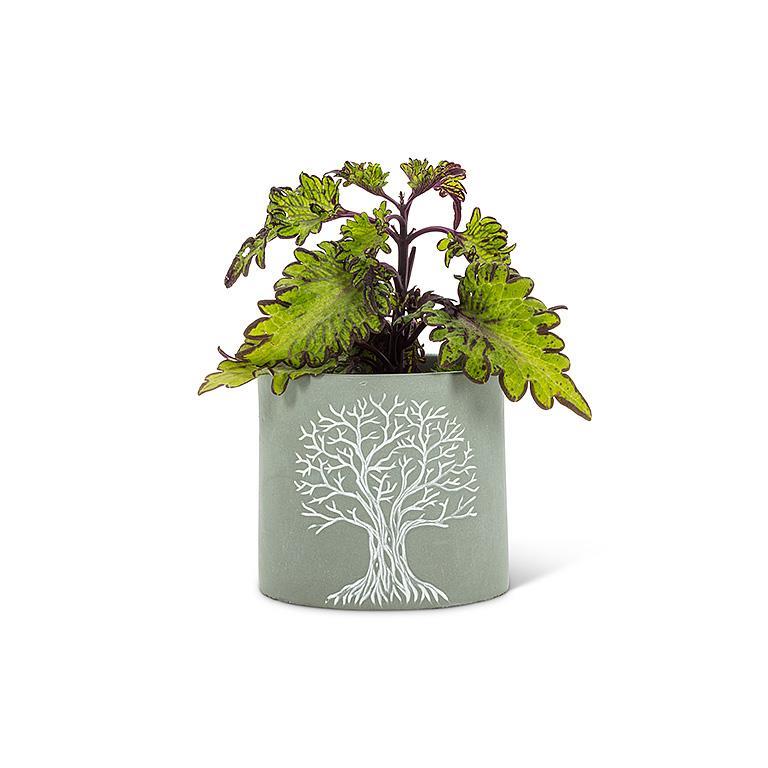 Small Tree of Life Planter 5"D - Image 2