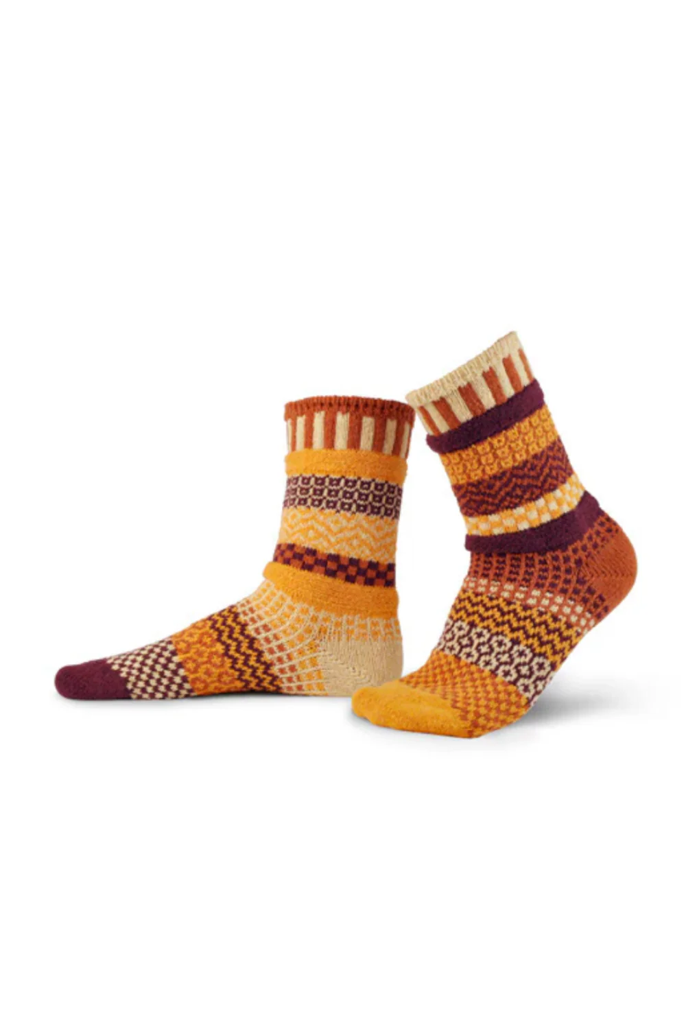Solmate | Crew Socks - Pumpkin Pie