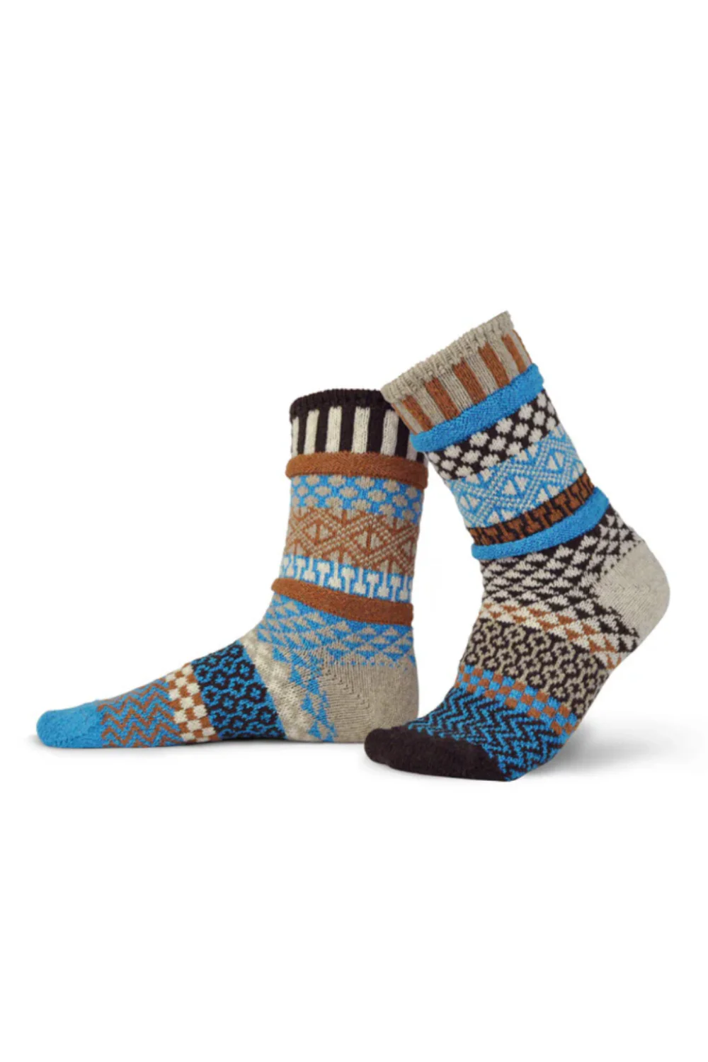 Solmate | Crew Socks - Walnut