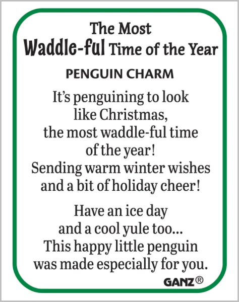 The Most Waddle-ful Time of the Year Penguin Charms - Image 2