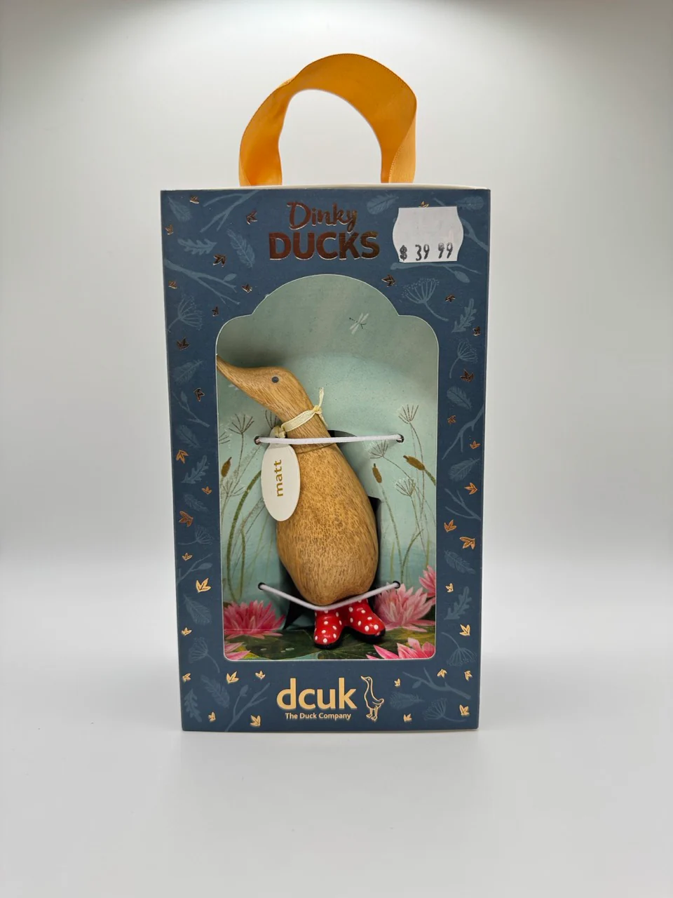 Wooden Dinky Duck "Matt"