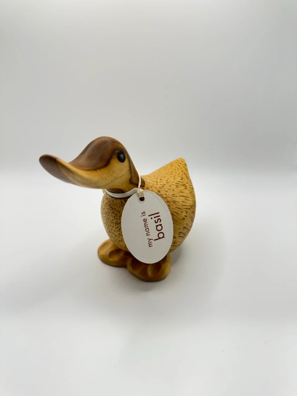 Wooden Duck "Basil"