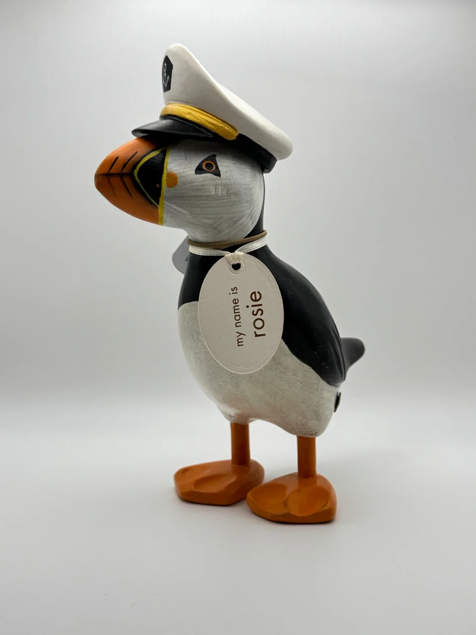 Wooden Puffin "Rosie"